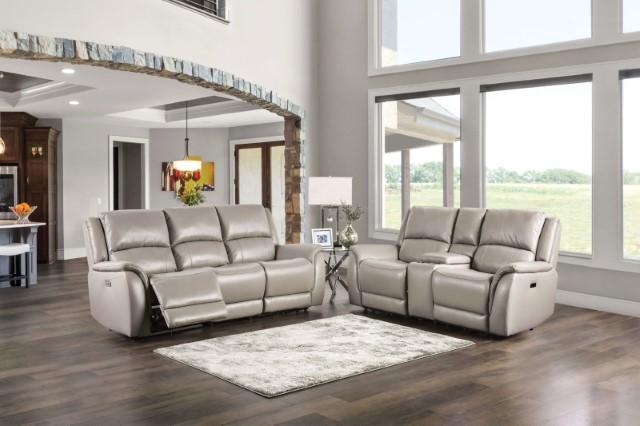 GORGIUS Power Sofa, Light Gray - In Home Furniture (San Antonio, TX)