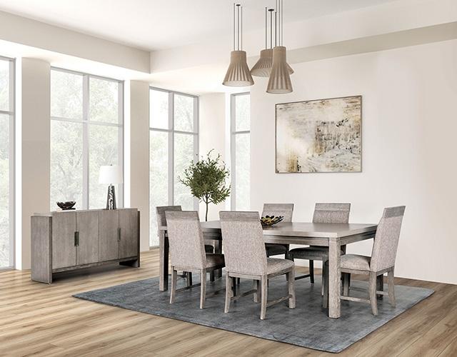 Gristalt 9 Pc Dining Table Set - In Home Furniture (San Antonio, TX)