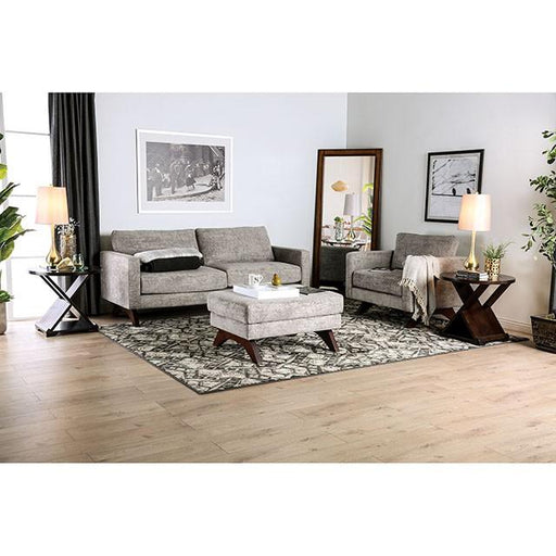 Harlech Gray Sofa - In Home Furniture (San Antonio, TX)