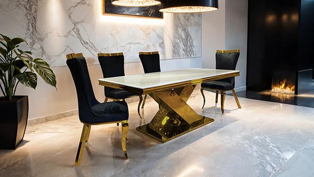 Palazzo Dining Table - In Home Furniture (San Antonio, TX)