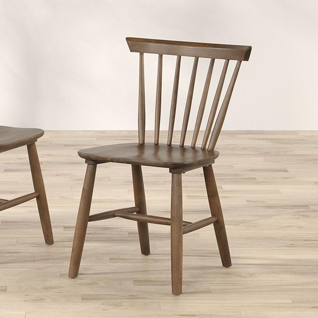 Beale Dining Chair (2/CTN) Natural, Brown, & Beige - In Home Furniture (San Antonio, TX)