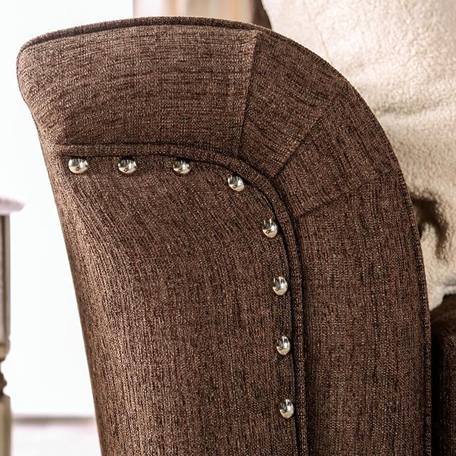 BELSIZE Sofa, Chocolate/Tan - In Home Furniture (San Antonio, TX)