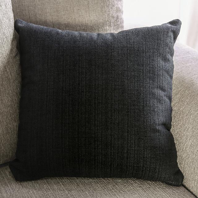 BELSIZE Loveseat Grey, Beige, & Choclate - In Home Furniture (San Antonio, TX)