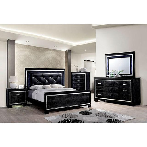 BELLANOVA Black Chest - In Home Furniture (San Antonio, TX)