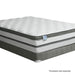 SIDDALEE White/Gray 16" Euro Pillow Top Mattress, Queen - In Home Furniture (San Antonio, TX)