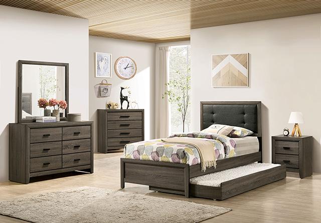 ROANNE Trundle Or Drawer, 4PCs Concealed Panel - In Home Furniture (San Antonio, TX)