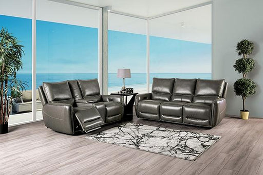 PHINEAS Power Sofa, Gray - In Home Furniture (San Antonio, TX)