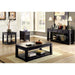 MEADOW Antique Black Side Table - In Home Furniture (San Antonio, TX)
