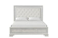 Stella Mia 4 Pc 5 Pc Queen Bedroom Set White - In Home Furniture (San Antonio, TX)