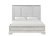 Stella Mia 4 Pc 5 Pc Queen Bedroom Set White - In Home Furniture (San Antonio, TX)