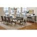 Amina Champagne Dining Table - In Home Furniture (San Antonio, TX)