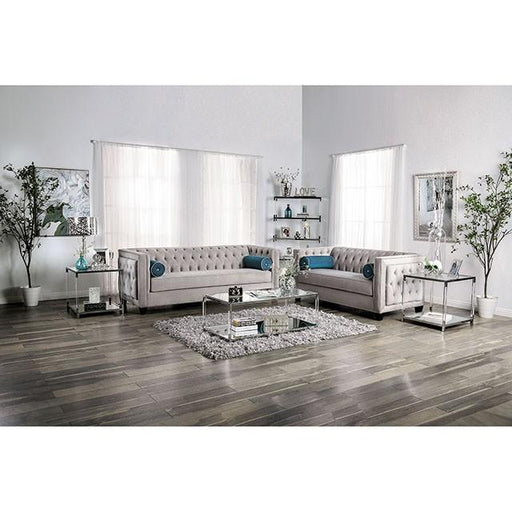 Silvan Gray Sofa - In Home Furniture (San Antonio, TX)