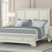 Stella Mia 4 Pc 5 Pc Queen Bedroom Set White - In Home Furniture (San Antonio, TX)