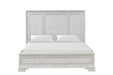 Stella Mia 4 Pc 5 Pc Queen Bedroom Set White - In Home Furniture (San Antonio, TX)