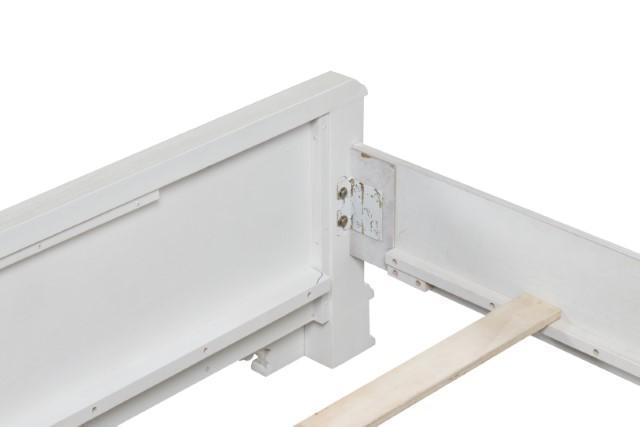 Stella Mia 4 Pc 5 Pc Queen Bedroom Set White - In Home Furniture (San Antonio, TX)