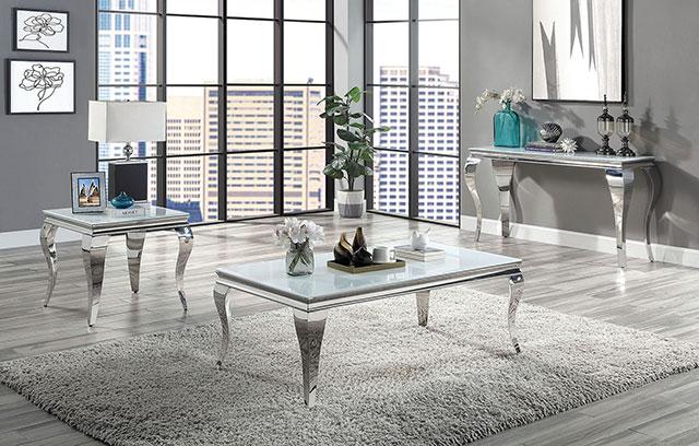 WETZIKON Sofa Table, White - In Home Furniture (San Antonio, TX)