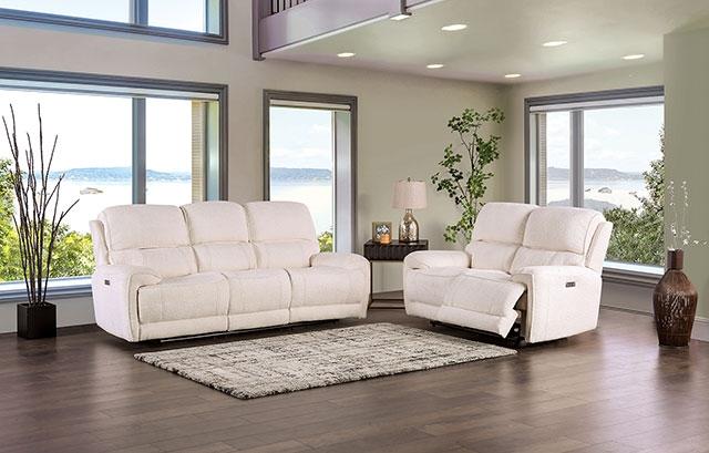 MORCOTE Power Sofa, Beige - In Home Furniture (San Antonio, TX)