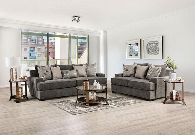 HOLBORN Sofa, Gray - In Home Furniture (San Antonio, TX)