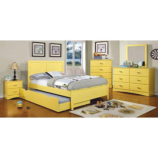 Prismo Trundle Yellow - In Home Furniture (San Antonio, TX)
