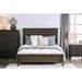 Rexburg Wire-Brushed Rustic Brown E.King & Full Bed - In Home Furniture (San Antonio, TX)