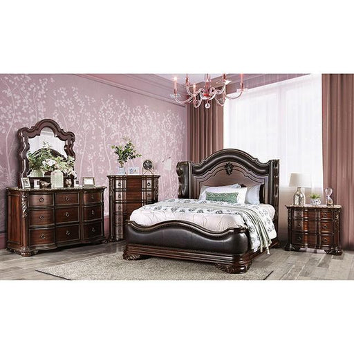 Arcturus Brown Cherry Dresser - In Home Furniture (San Antonio, TX)