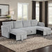 Denholme U-Sectional w/ Pull Out - In Home Furniture (San Antonio, TX)