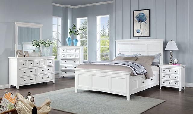 CASTILE Dresser, White - In Home Furniture (San Antonio, TX)