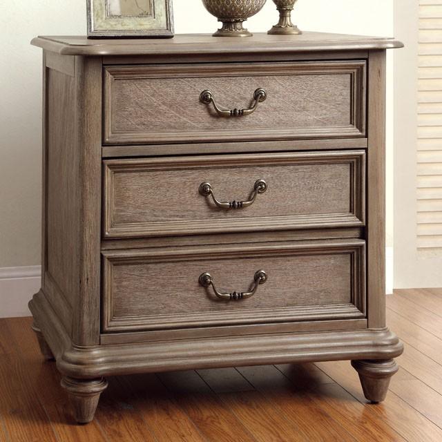 BELGRADE I Rustic Natural Tone Night Stand