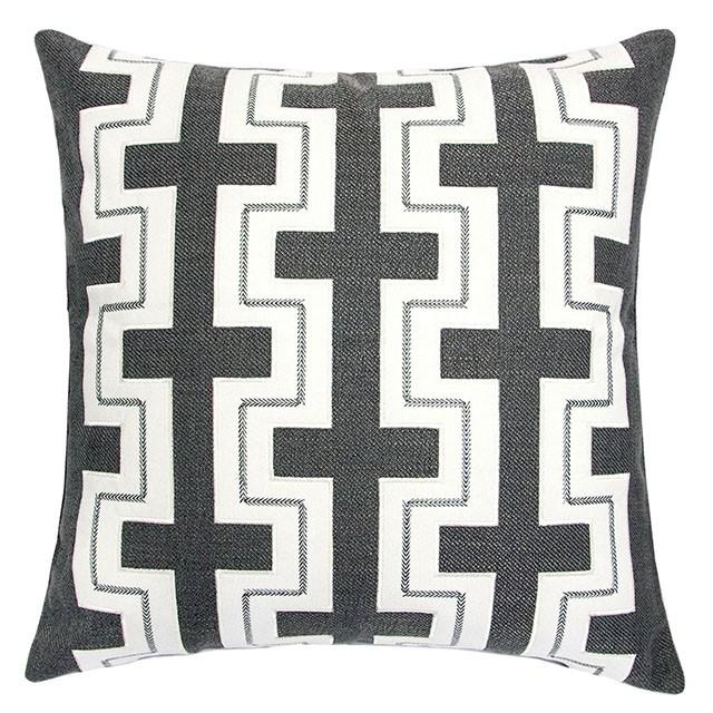 Kari Gray 20" X 20" Pillow, Gray image