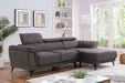 NAPANEE Sectional, Dark Gray - In Home Furniture (San Antonio, TX)