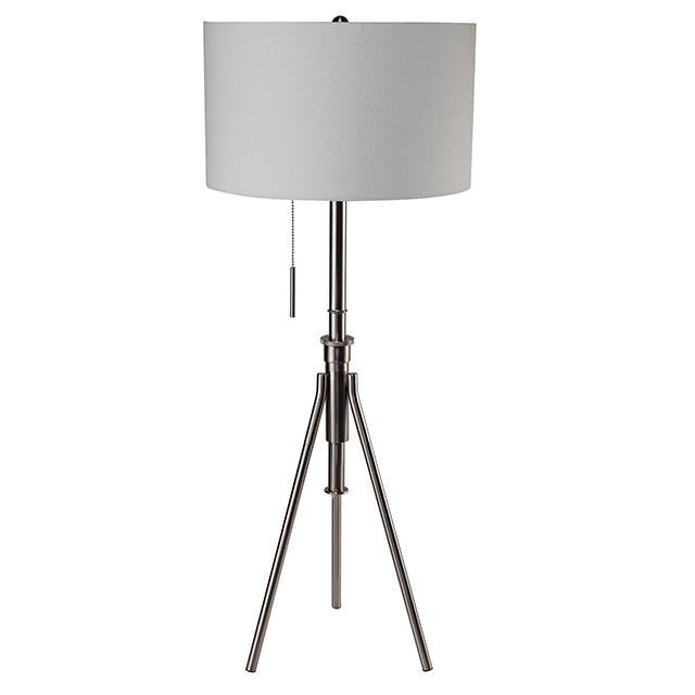 Zaya Brushed Steel Floor Lamp image