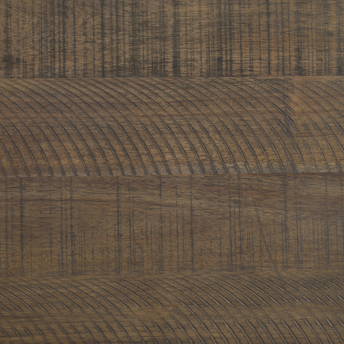 Farmington Rectangular Dining Table in Medium Brown and Washed Stone - In Home Furniture (San Antonio, TX)