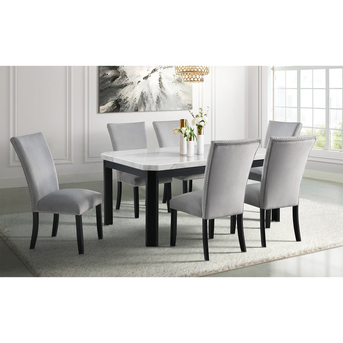 Francesca White Standard Height Dining Table