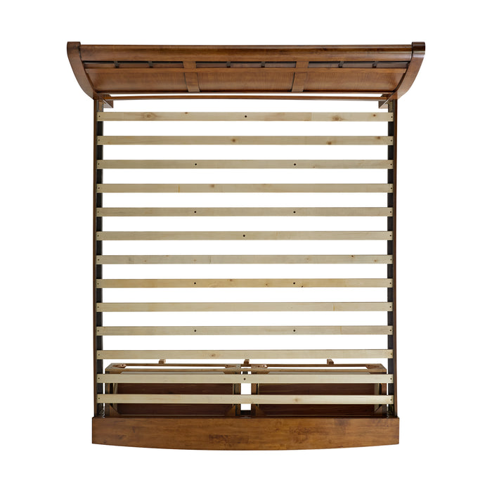 Gage Sleigh Storage Bedroom Set - In Home Furniture (San Antonio, TX)