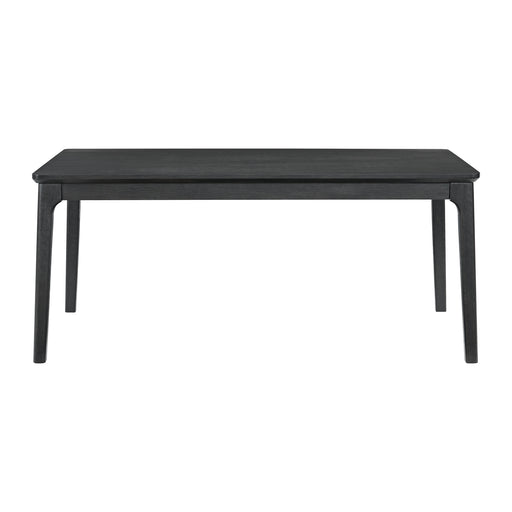 Garcia 6PC Dining Set with Table, 4 Chairs, and Bench in Black - In Home Furniture (San Antonio, TX)