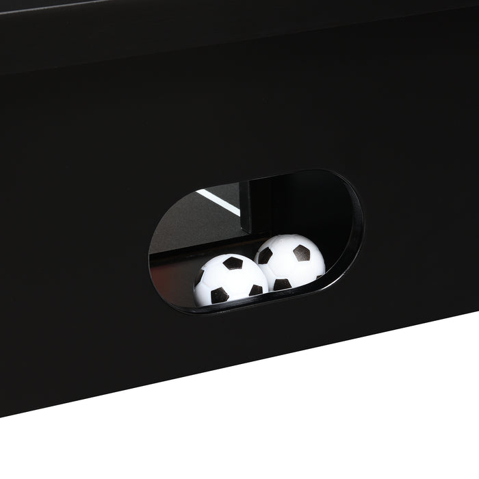 Giga Foosball Table (SSG-110601) Black Foosball Table