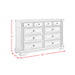 Glenmore 8-Drawer Dresser in Aged Grey - In Home Furniture (San Antonio, TX)