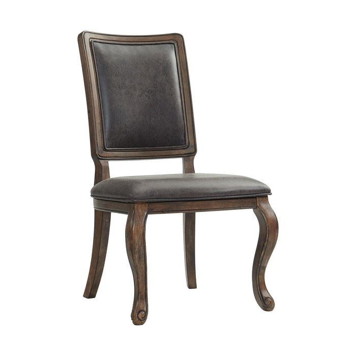 Gramercy Dining Rectangle Back Chair w/PU Back (2pcs Per Carton) - In Home Furniture (San Antonio, TX)