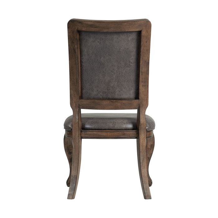 Gramercy Dining Rectangle Back Chair w/PU Back (2pcs Per Carton) - In Home Furniture (San Antonio, TX)