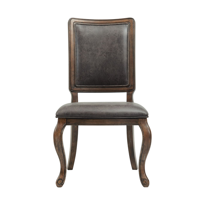 Gramercy Dining Rectangle Back Chair w/PU Back (2pcs Per Carton) - In Home Furniture (San Antonio, TX)