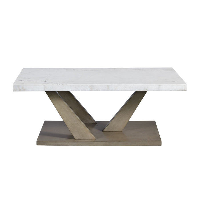 Greta Rectangular Coffee Table in grey