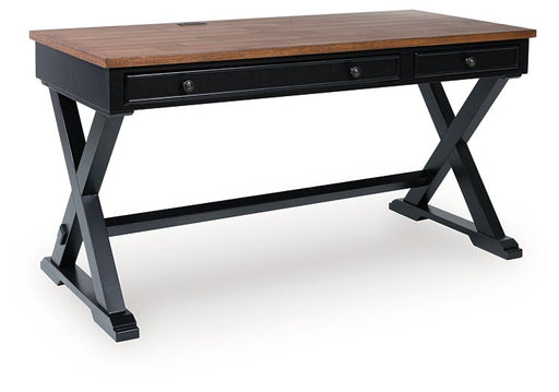 Wildenauer 60" Home Office Desk - In Home Furniture (San Antonio, TX)