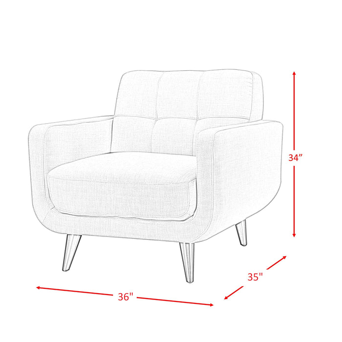 Hadley 4480 KD Chair Heirloom Charcoal