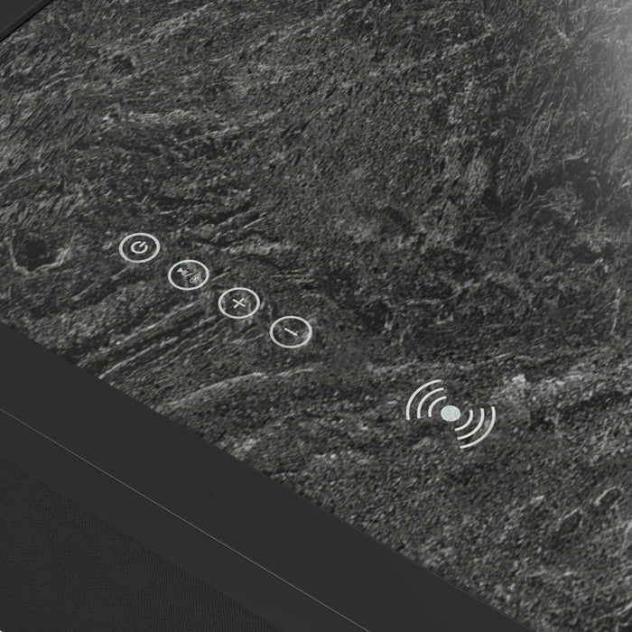 Halo Smart C-Table in Black - In Home Furniture (San Antonio, TX)