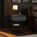 Halo Smart C-Table in Black - In Home Furniture (San Antonio, TX)