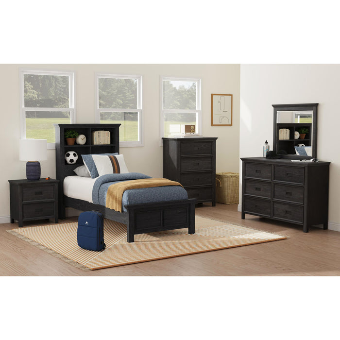 Hampton Kids Bookcase Bedroom Set - In Home Furniture (San Antonio, TX)