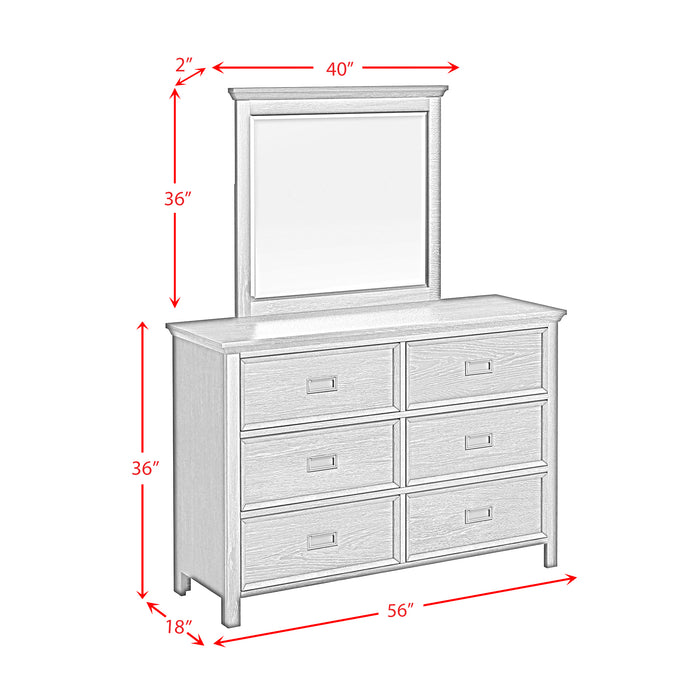 Hampton Kids Bookcase Bedroom Set - In Home Furniture (San Antonio, TX)