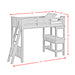 Hampton Kids Loft with Ladder and Desk with Speaker Bedroom Set - In Home Furniture (San Antonio, TX)