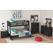 Hampton Kids Over Bunk with Ladder - In Home Furniture (San Antonio, TX)