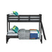 Hampton Kids Over Bunk with Ladder - In Home Furniture (San Antonio, TX)